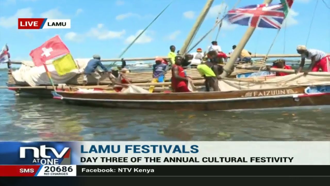All set for dhow sailing competitions as the annual Lamu festivals enter day 3