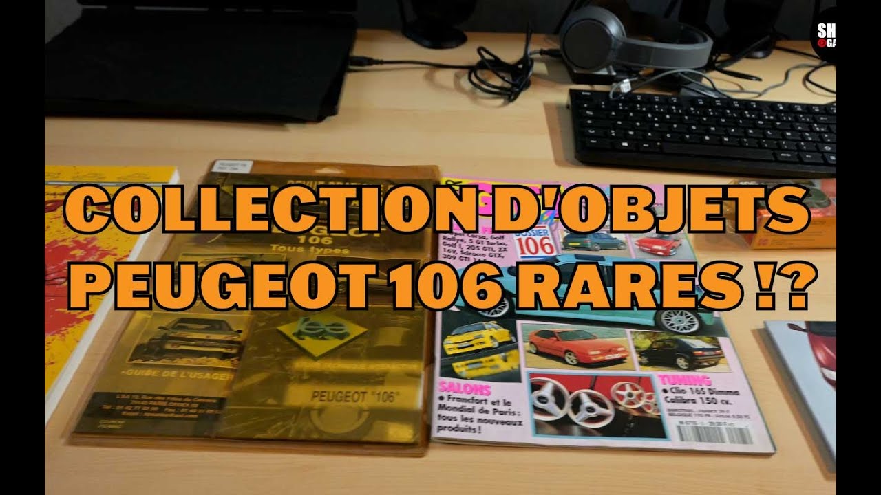La plus grande collection d'objets liés à la Peugeot 106 !? (shino garage)