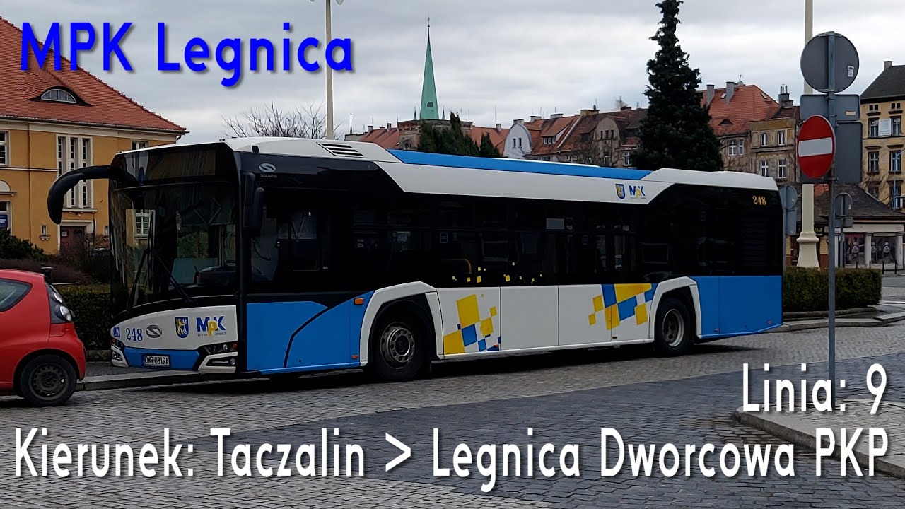 [🇵🇱PL] TIMELAPSE: MPK Legnica - Linia: [🚍9]