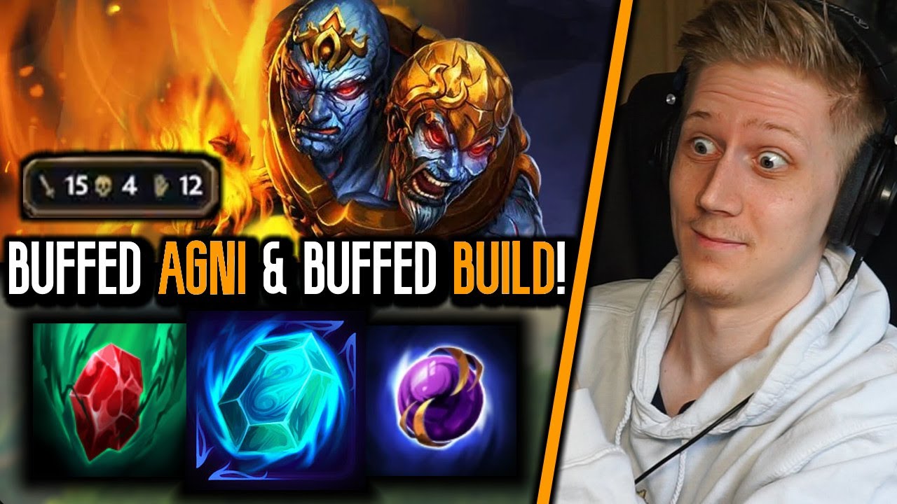 Buffed Agni w/ Buffed Build Is BROKEN! - Inters3ct SMITE
