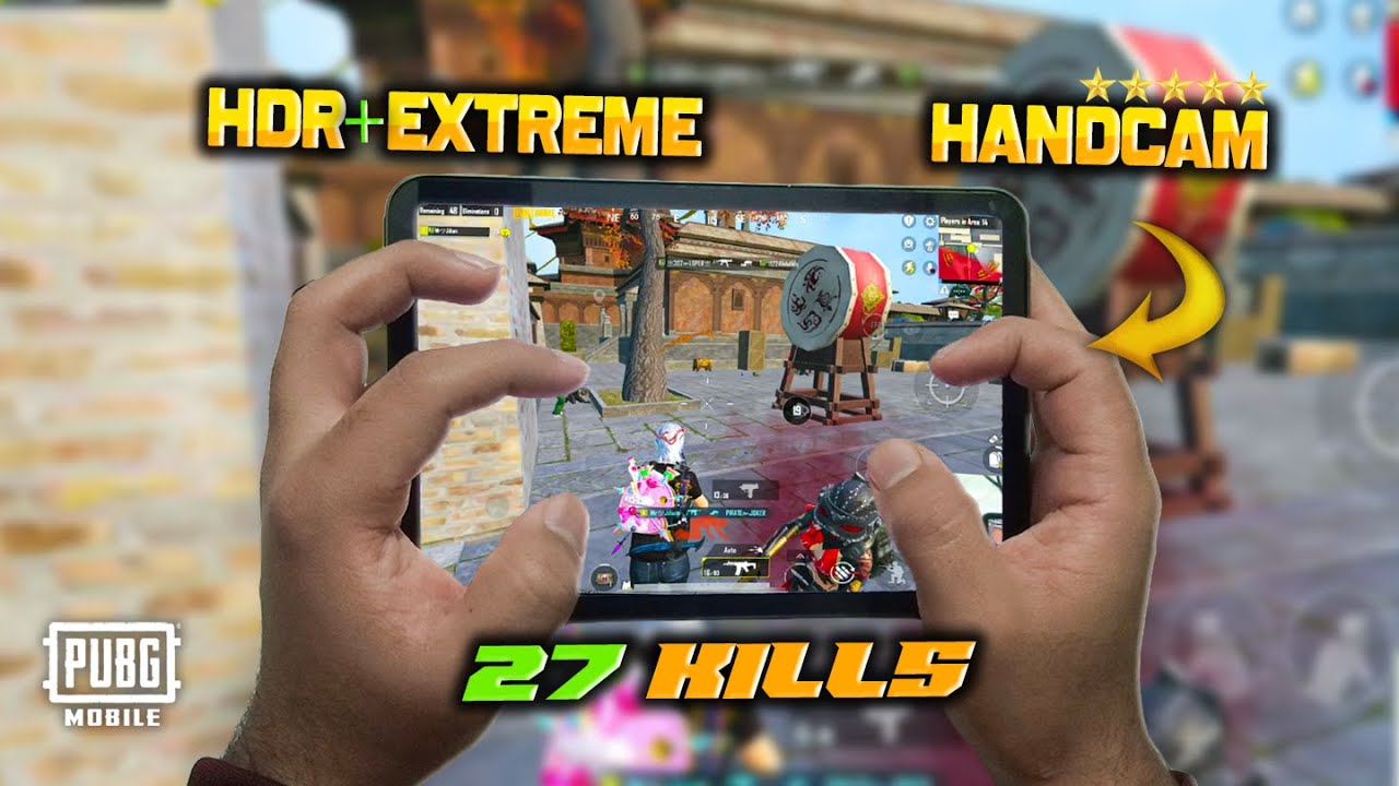 Update 3.6 | New iPad Mini 6 HANDCAM 🔥 PUBG TEST/GYRO Gameplay