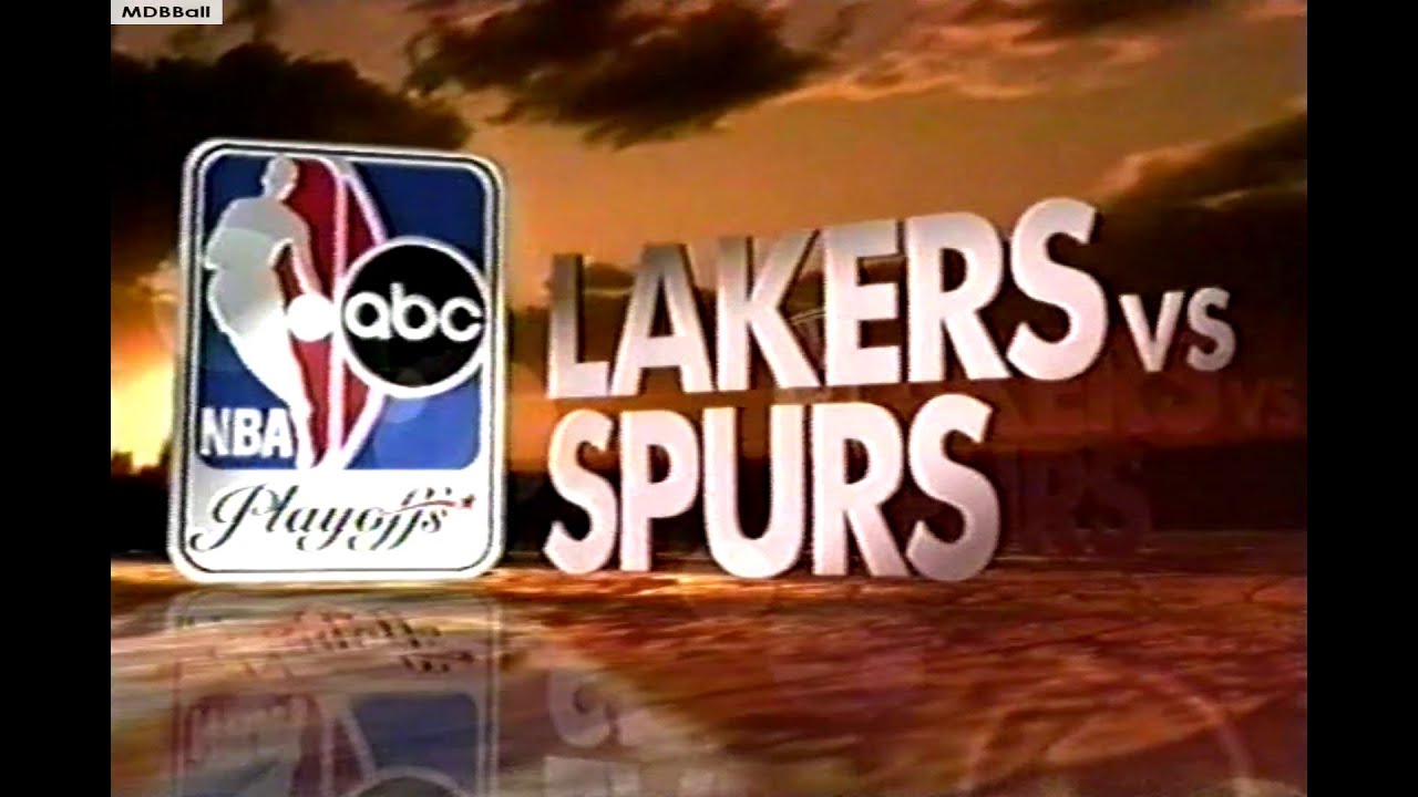 NBA On ABC - Lakers @ Spurs 2004 WCSF That Game 5 Highlights