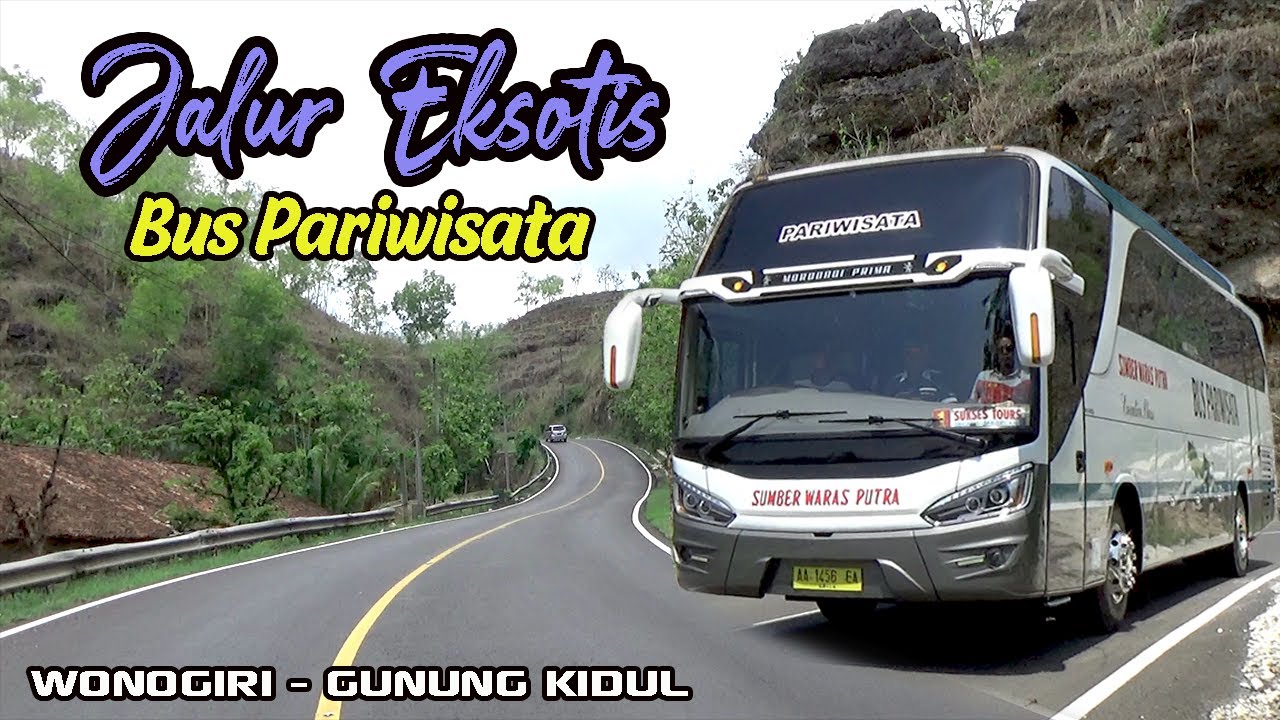 Jalannya Sempit Banyak Tanjakan Dan Tikungan Bus Pariwisata Tetap Pilih Jalan Pintas
