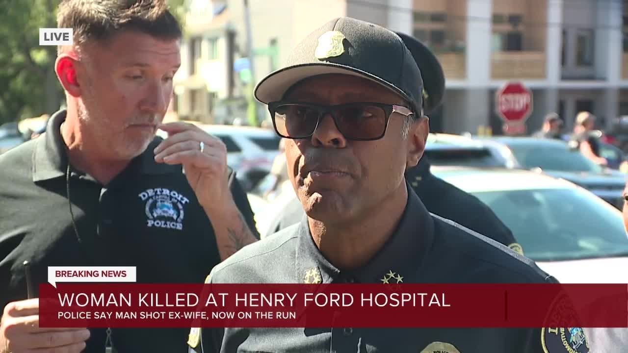 Detroit police chief provides update on shooting at Henry Ford Hospital
