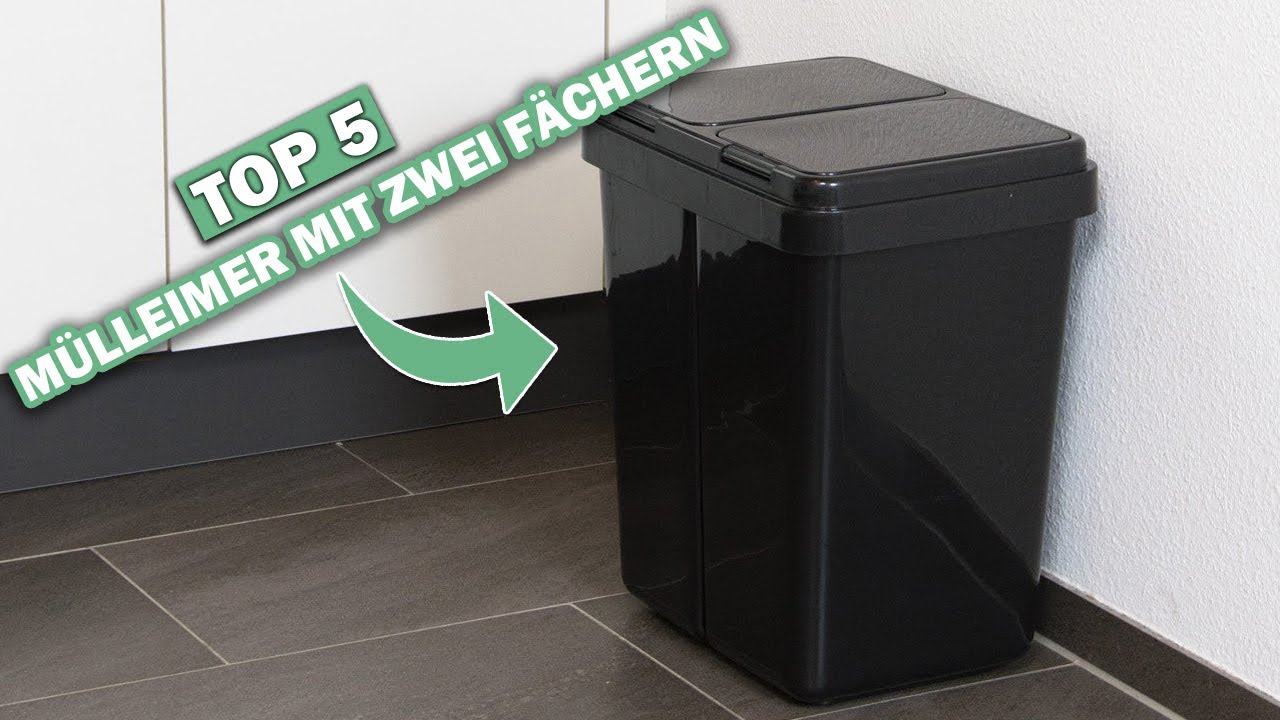 Besten M&uuml;lleimer MIT Zwei F&auml;chern im Vergleich  Top 5 M&uuml;lleimer MIT Zwei F&auml;chern Test