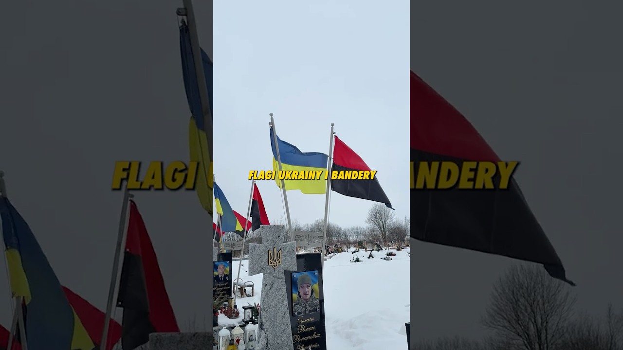 Dlaczego na grobach poległych są TE flagi?