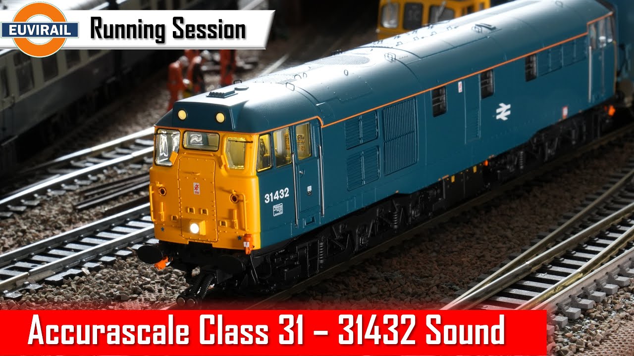 Accurascale Class 31,  BR Blue Livery,  Loco No. 31432 with DCC Sound