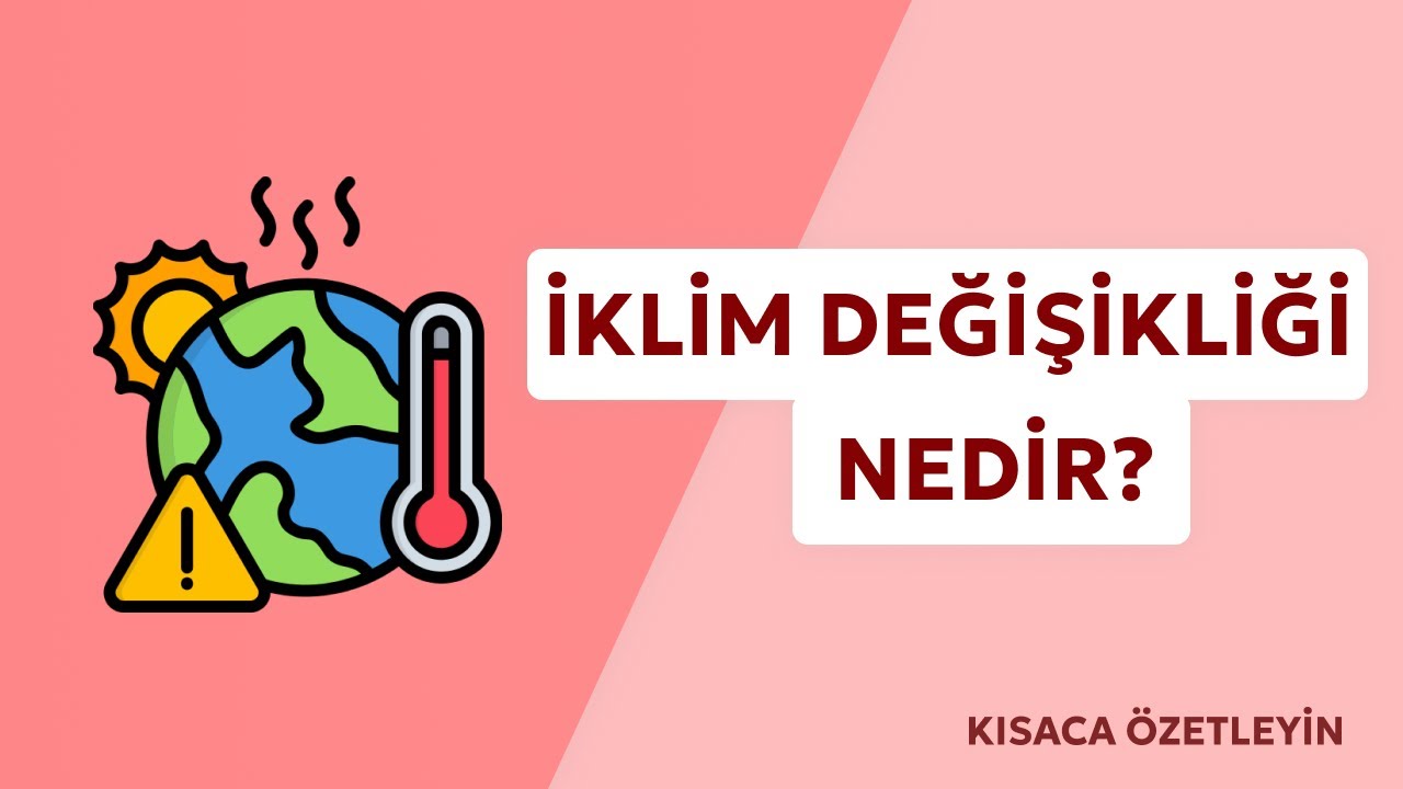 İklim Değişikliği Nedir? | Kısaca &Ouml;zetleyin