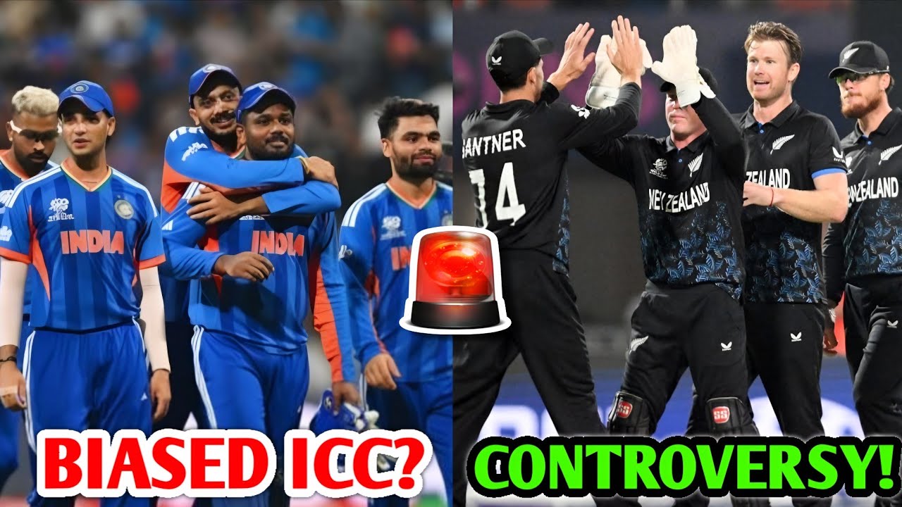 World Cup FINAL CONTROVERSY 🚨 ICC BIASED Towards India? | IND vs NZ T20 WC News Facts
