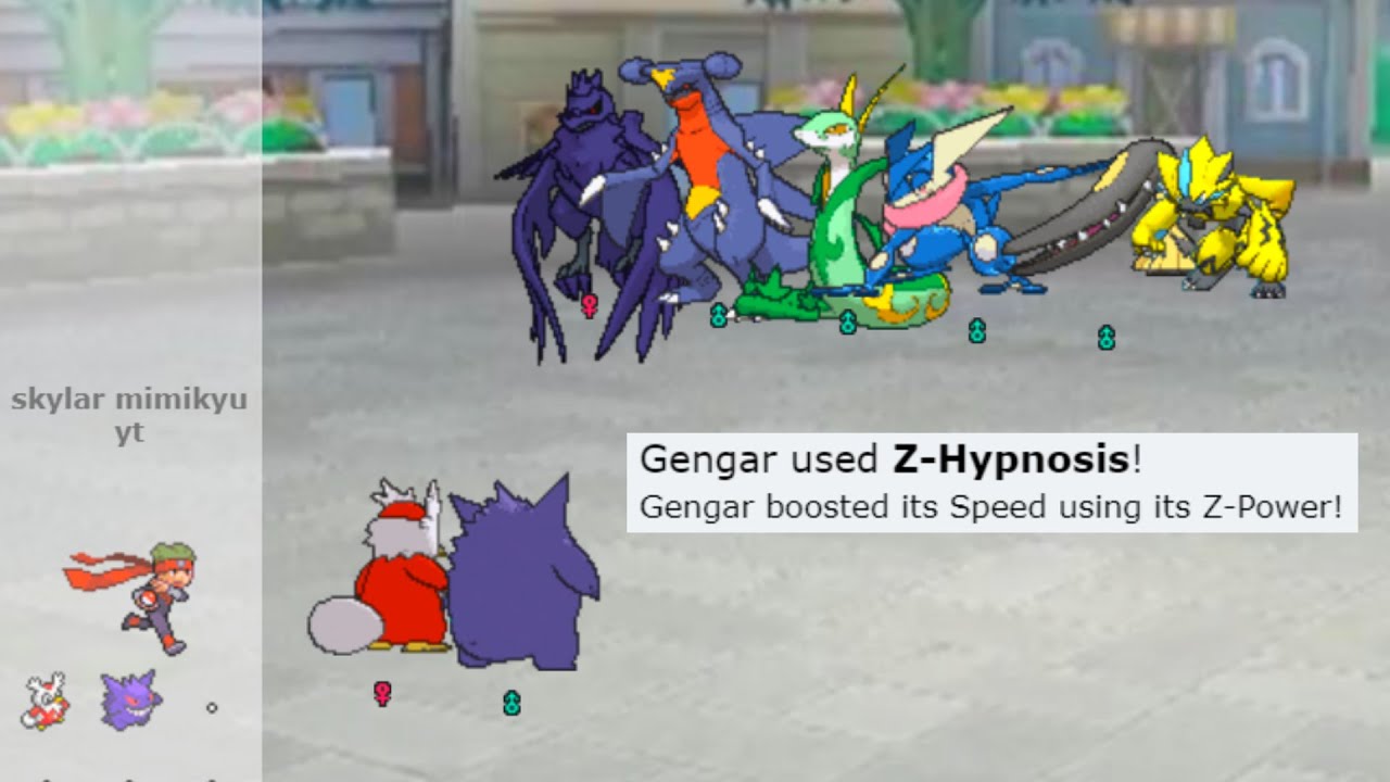 Z-Hypnosis Gengar sweep | Pokemon Showdown sweep