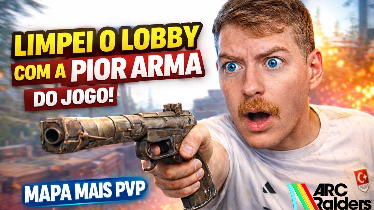 USEI a PIOR ARMA do JOGO em MAPA de PVP do ARC RAIDERS