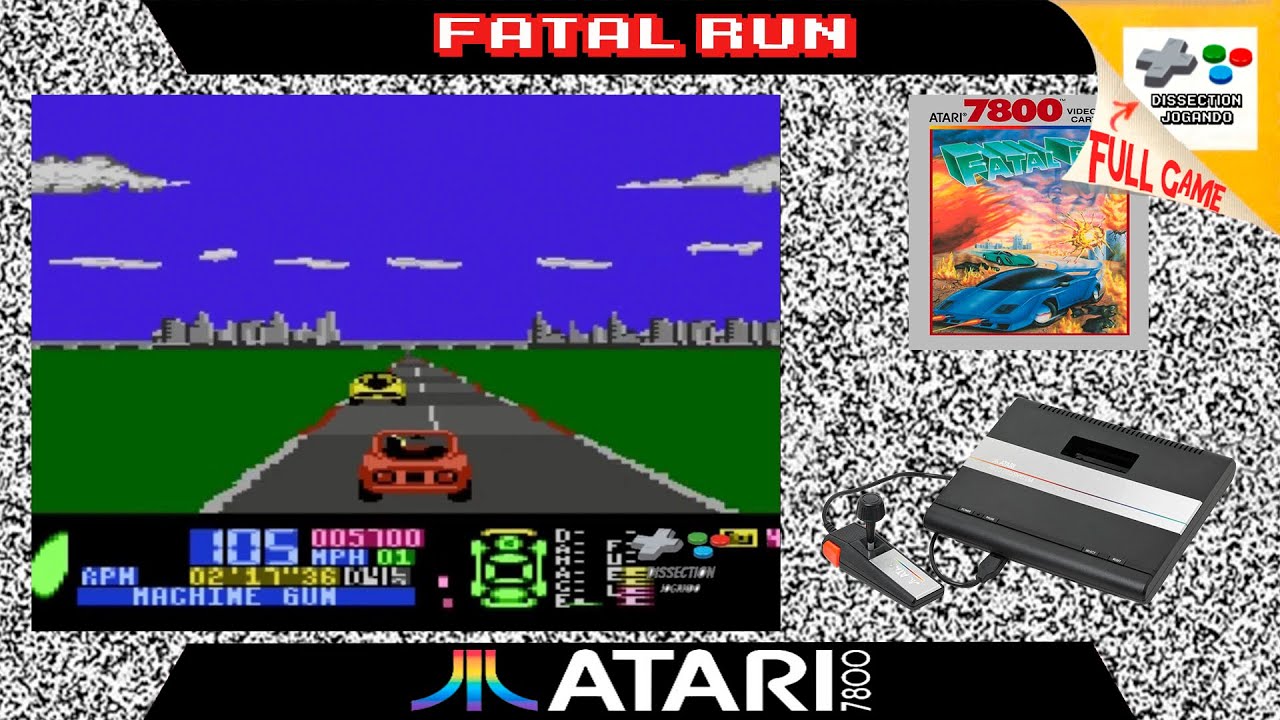 Fatal Run - Atari 7800 [Longplay]