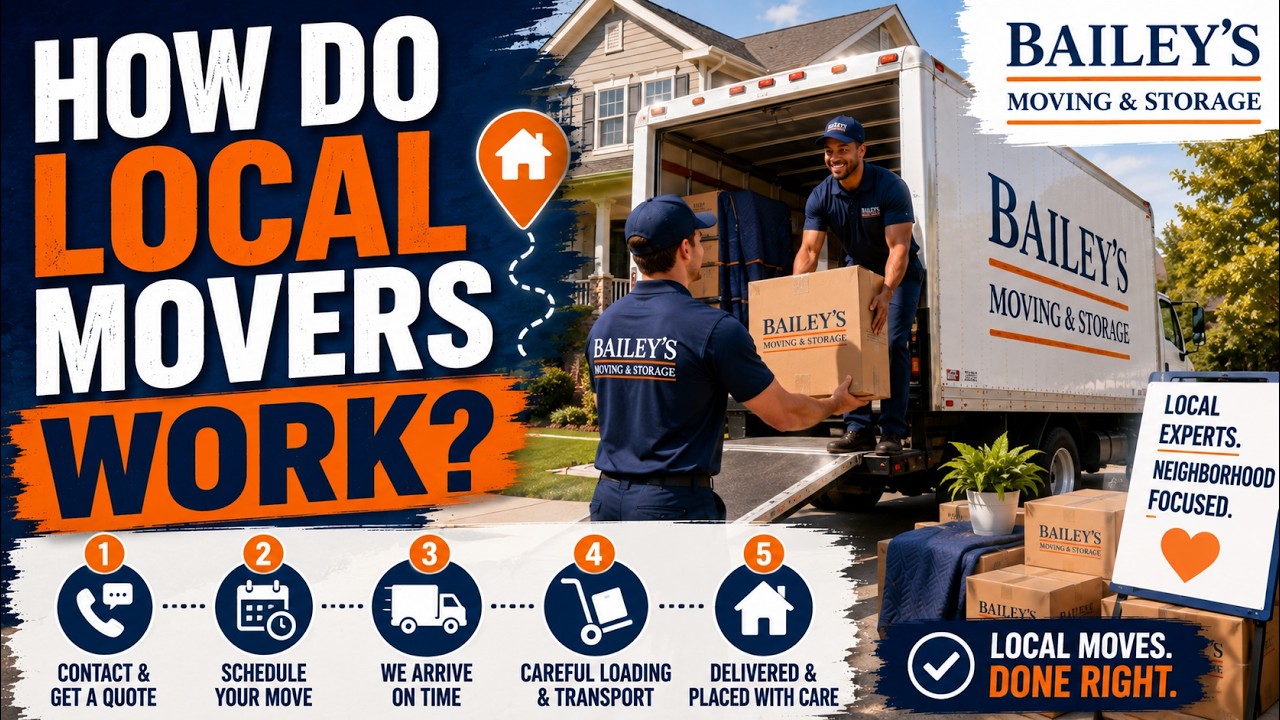How Do Local Movers Work?