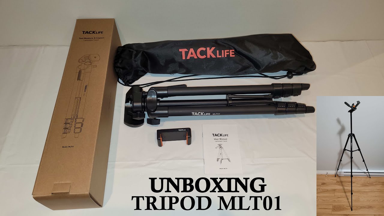 55'' Camera Tripod TACKLife MLT01