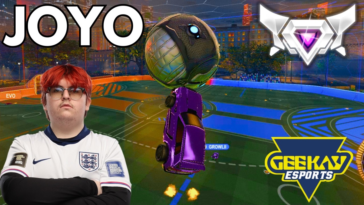 JOYO is MECHANICALLY INSANE in Rocket League! (SSL 2v2) 🏆