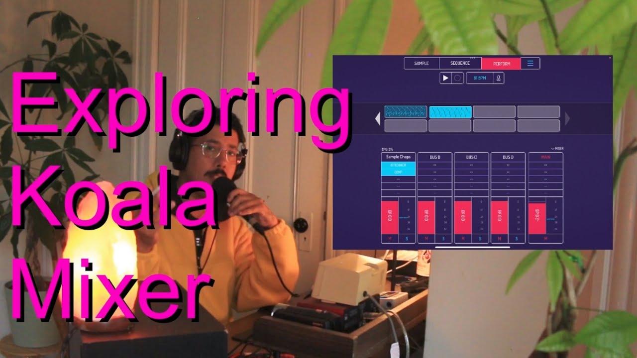 Chopping Samples in Koala with Koala Mixer, Using sidechain compressor and more!