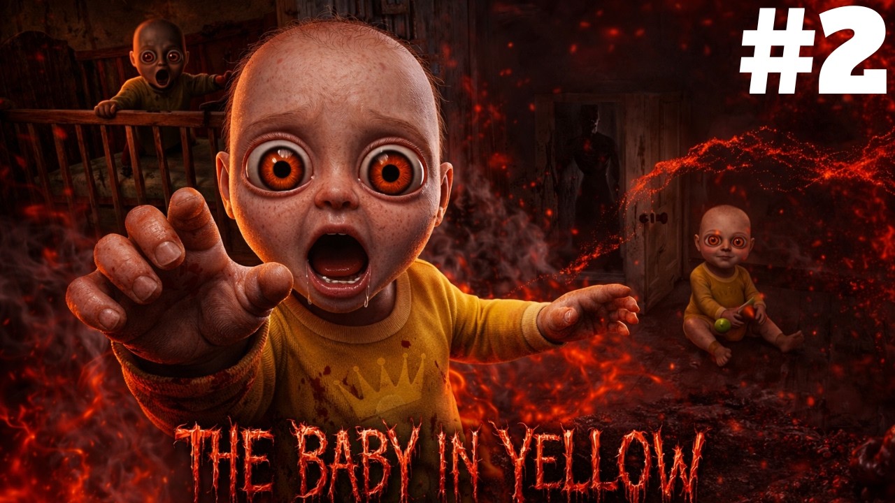 Act-2 ( शैतानी बचा ) The Baby In Yellow Panic Mode 😱 Nonstop Funny Desi Commentary #horror