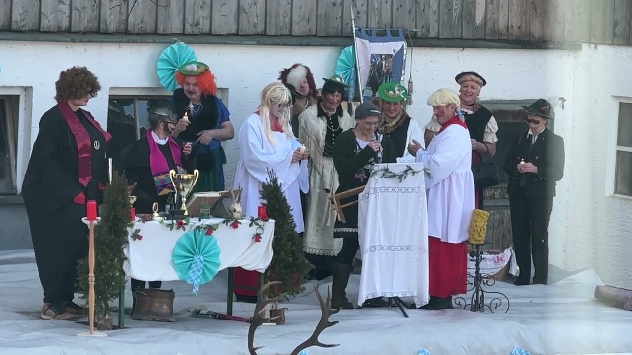 20260124 Bettlhochzeit in Unterammergau Faschingssamstag