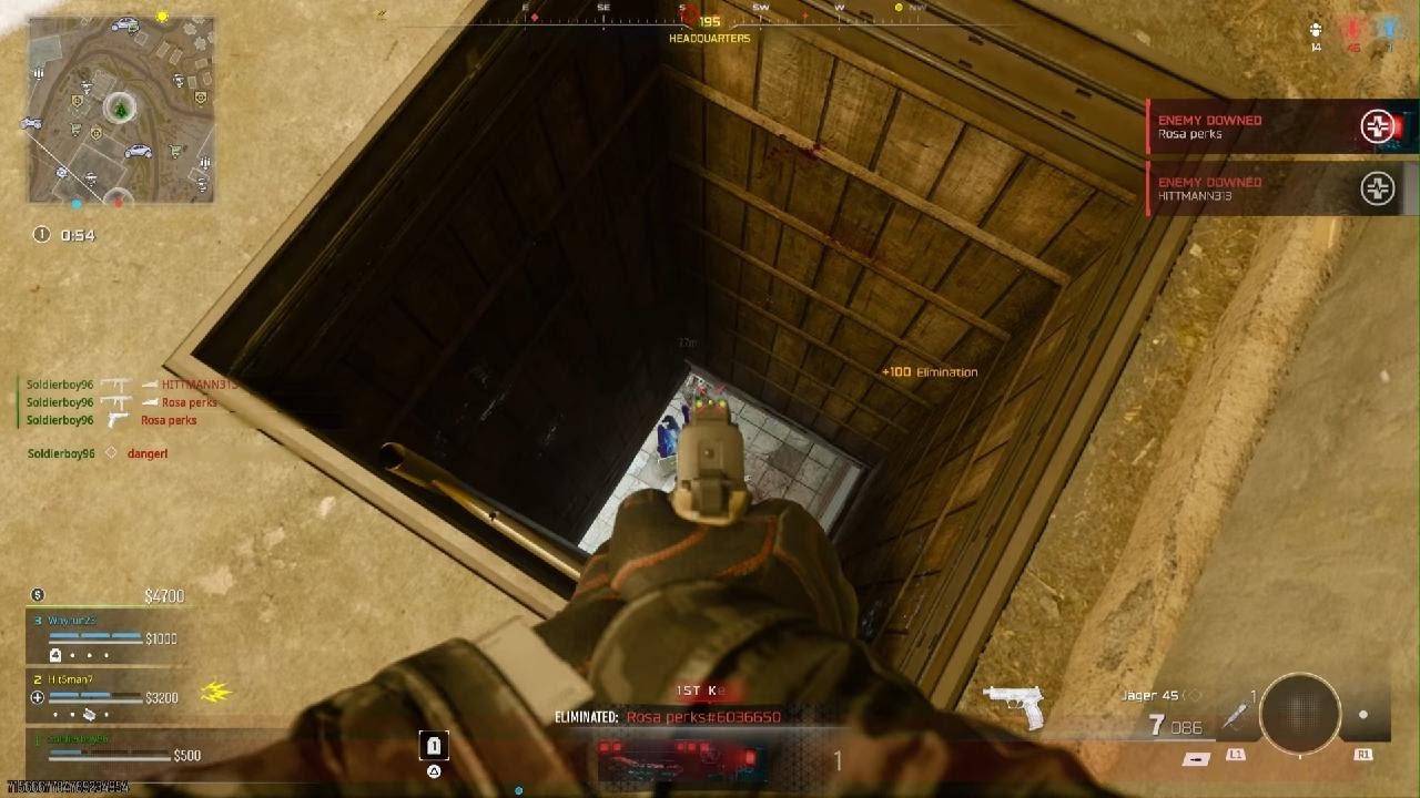 Call of Duty Win Sweaty Lobby.