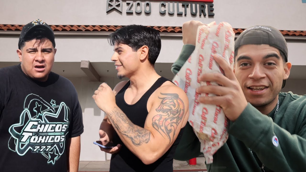 Chicos Tóxicos Felipe‼️ BIGGEST Burrito 🔥 Who can finish it first⁉️ 