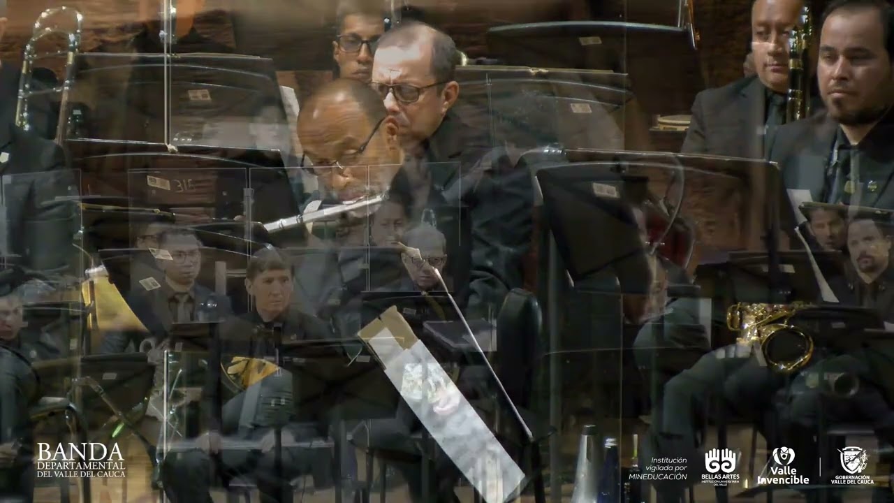 BANDA DEPARTAMENTAL DEL VALLE (2023) - DANZAS PAGANAS - JAMES BARNES