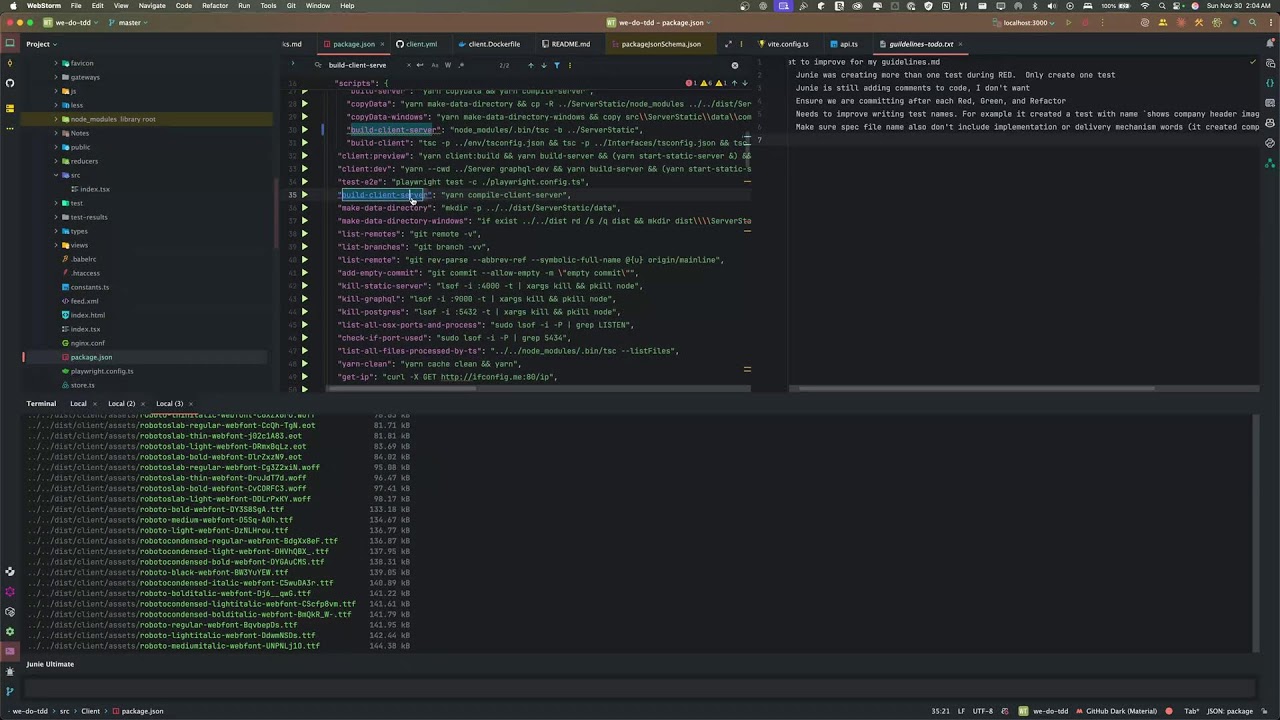 WeDoTDD.com Open Source - Switching from Webpack to Vite using Junie and ChatGPT 5 - Part 3