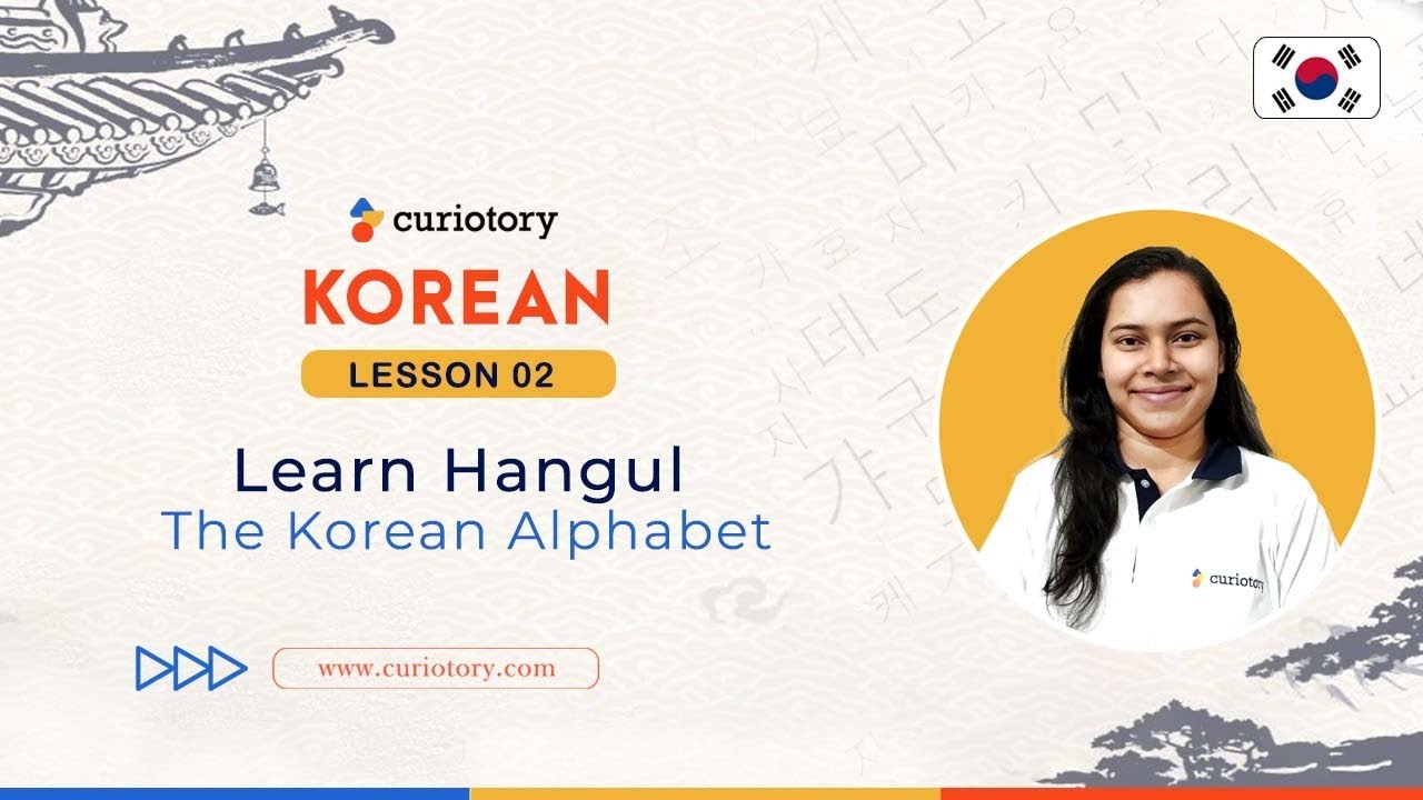 Learn Korean Language For Free : Lesson 2 : Learn Korean Alphabets | Learn Korean Online