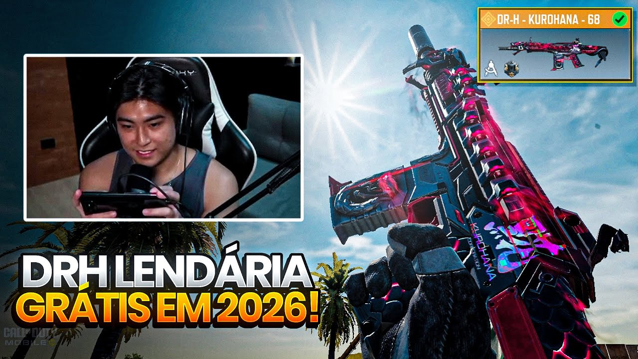 DESTRUINDO O LOBBY DE DRH LEND&Aacute;RIA GR&Aacute;TIS EM 2026! (COD MOBILE)