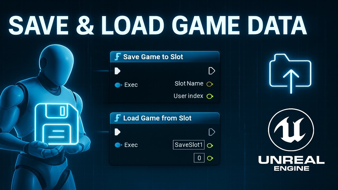 How to Make Save & Load Game Data in Unreal Engine 5