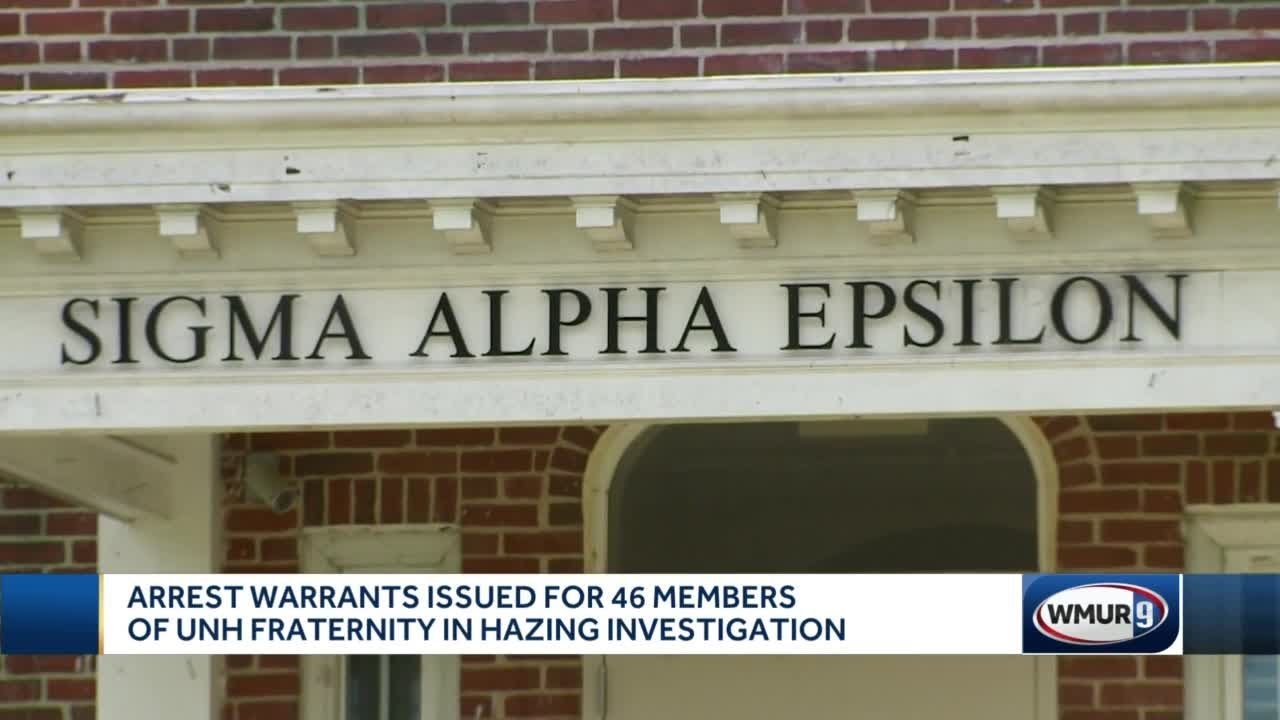 Arrest warrants issued for 46 members of UNH fraternity in hazing investigation