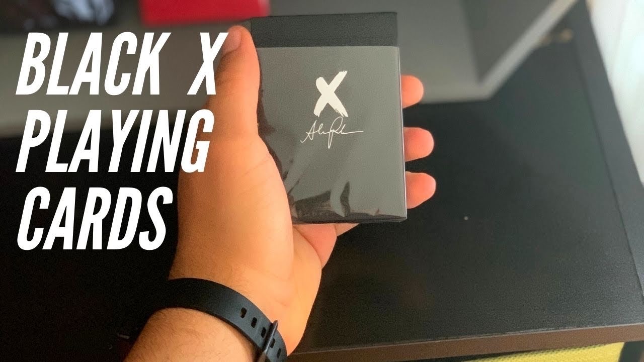 X playing cards by Alex Pandrea #AlexPandrea #houseofplayingcards #JadeenaMagic