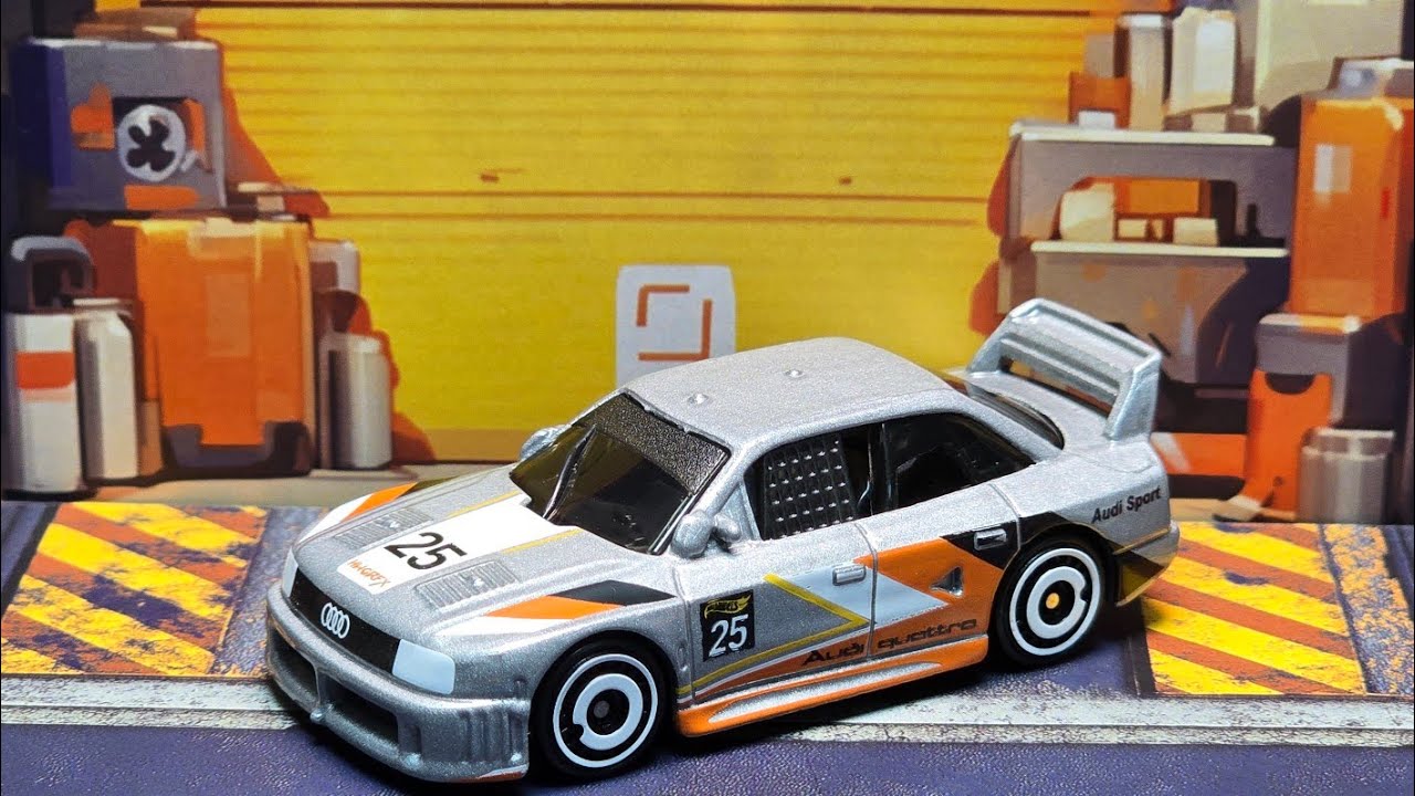 Audi 90 Quattro - Hotwheels - Unboxing.