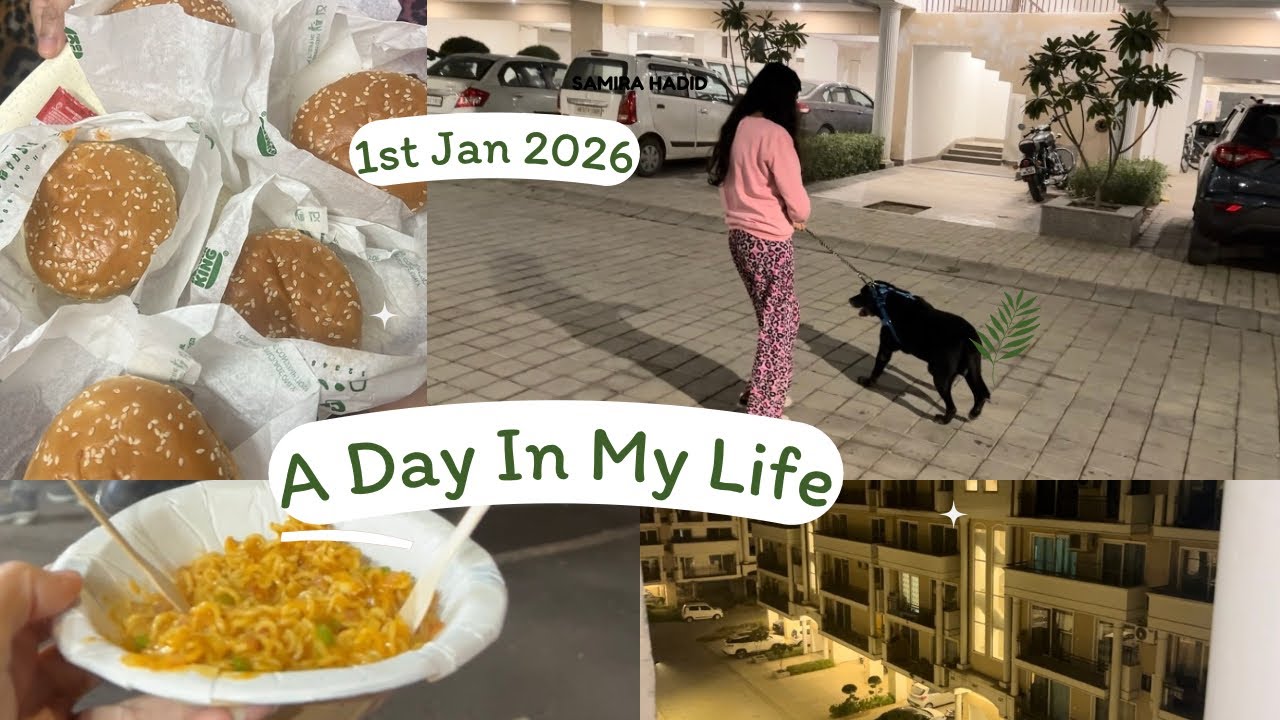 First vlog is out !! Day 01 of 2026