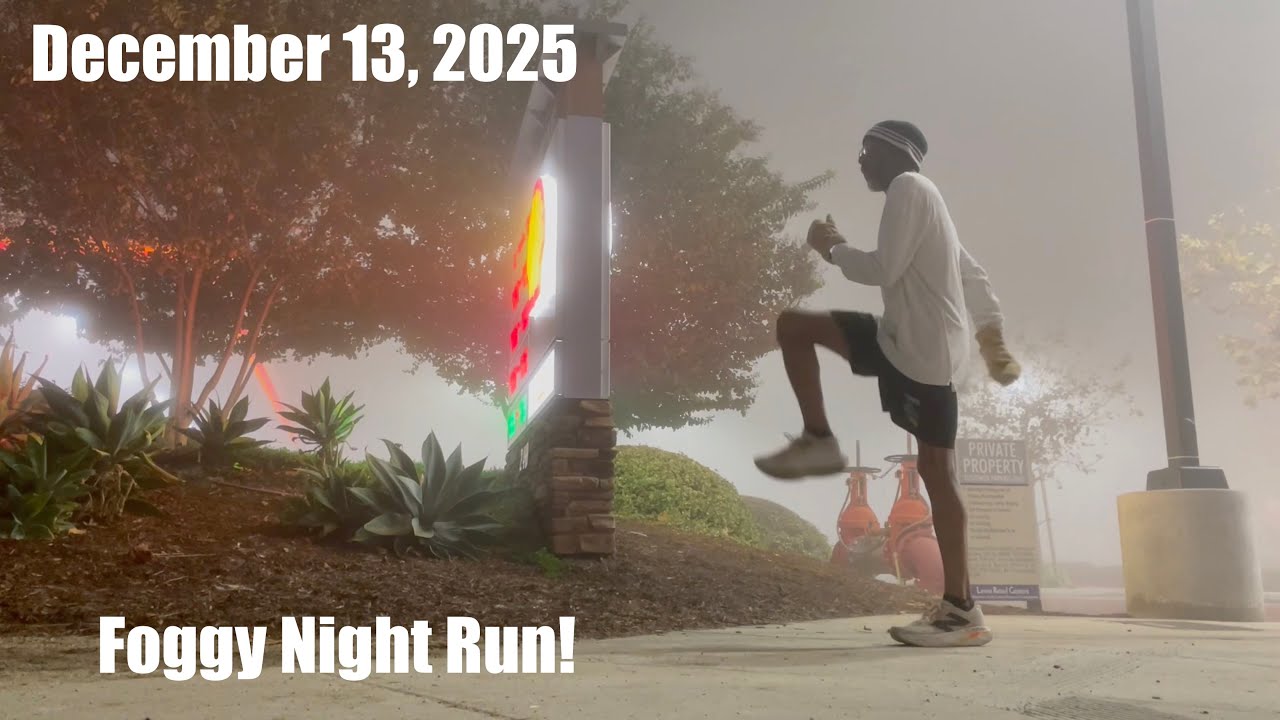 Foggy Night Run! December 13, 2025