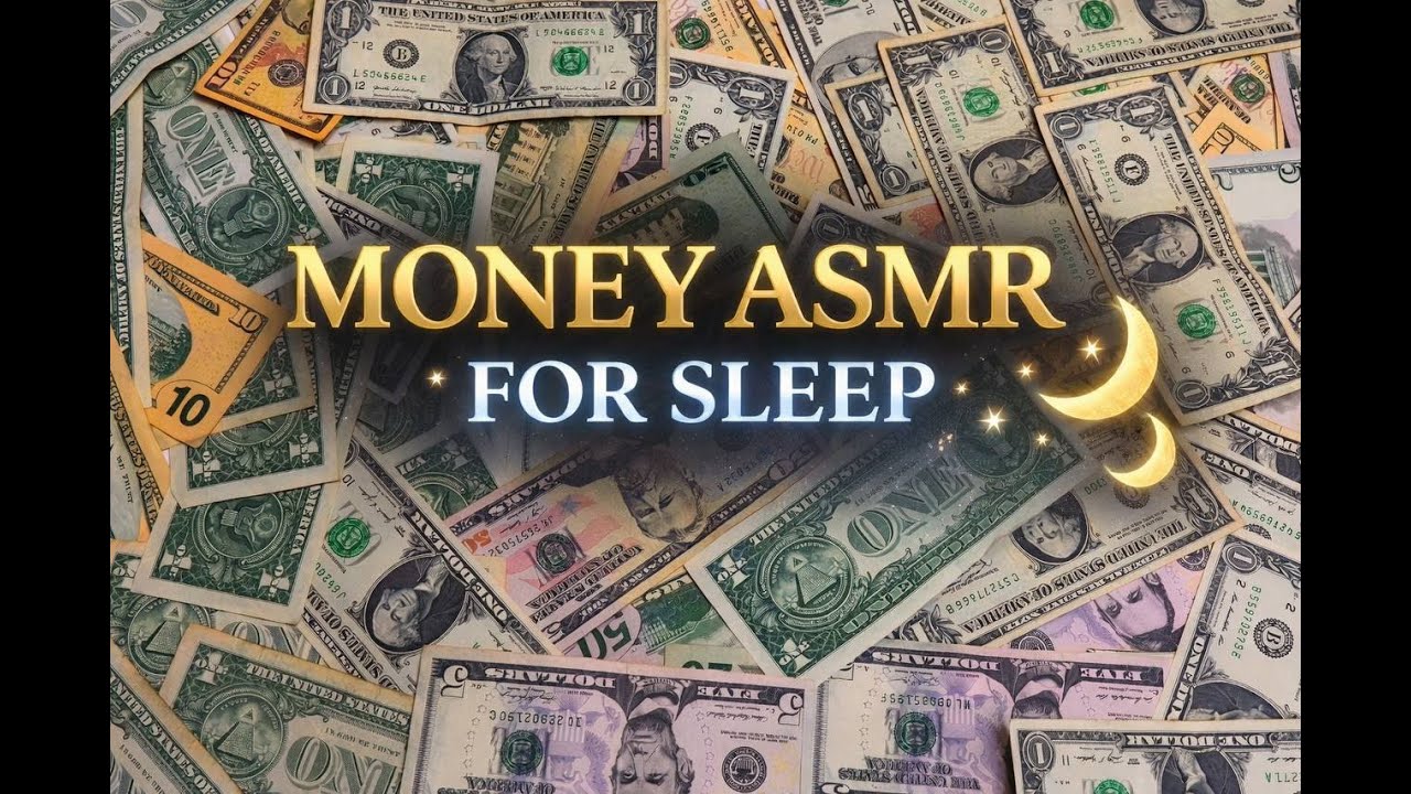 Money Counting ASMR for Deep Sleep | Real Cash Sounds