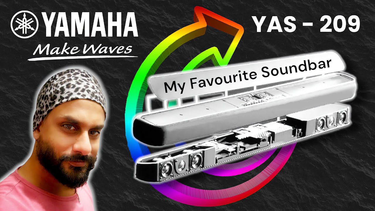 Саундбар Yamaha YAS-209: потрясающее звучание и глубокие басы.