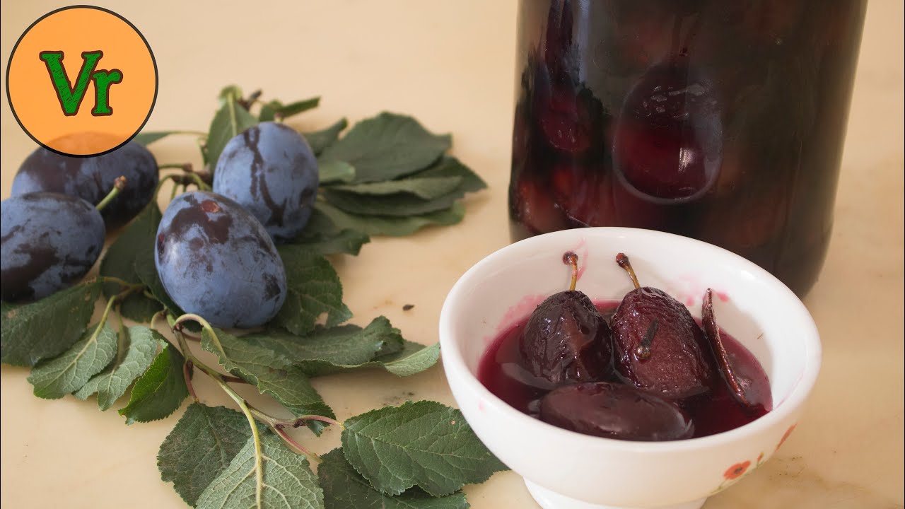 Comment préparer les prunes au vinaigre | Prunes à l’aigre-doux