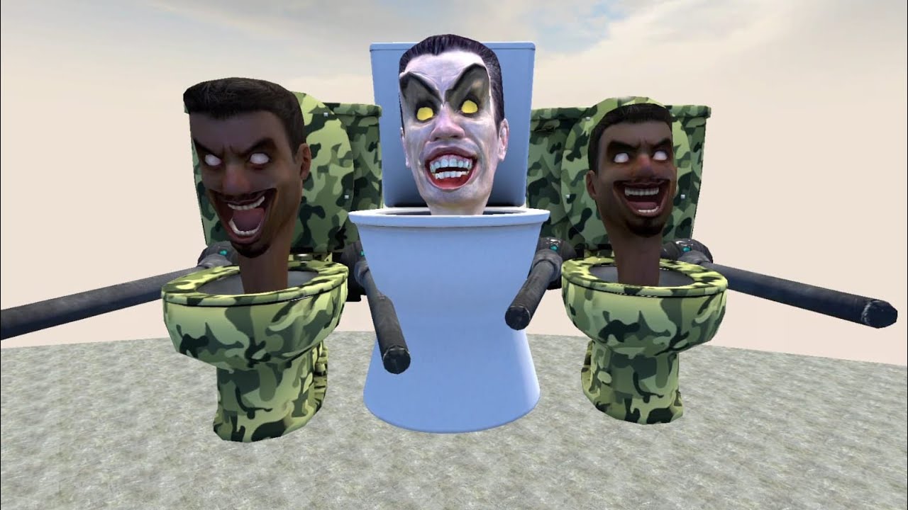 Spartan Kicking All New Skibidi Toilets Memes in the Giant Pit #31 - Garry's Mod