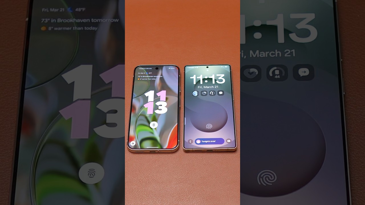 Galaxy S25 Ultra vs Pixel 9 Pro XL Fingerprint Test
