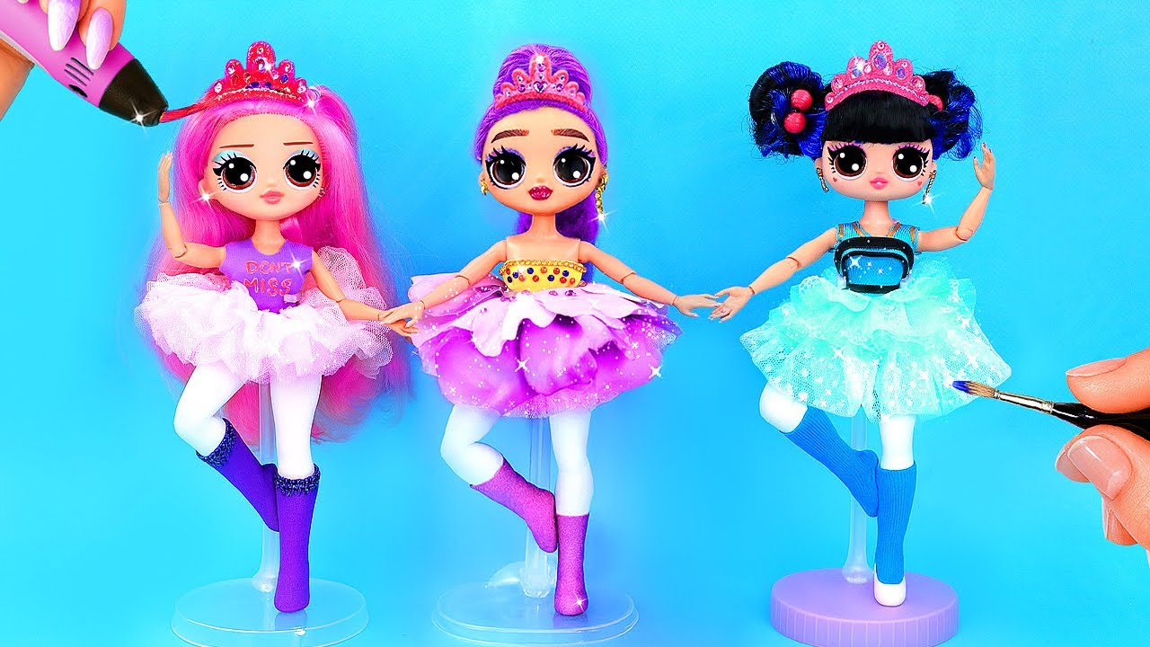 8 DIY De Danse Classique Dans Le Style K-Pop Demon Hunters ! Id&eacute;es Pour Poup&eacute;es