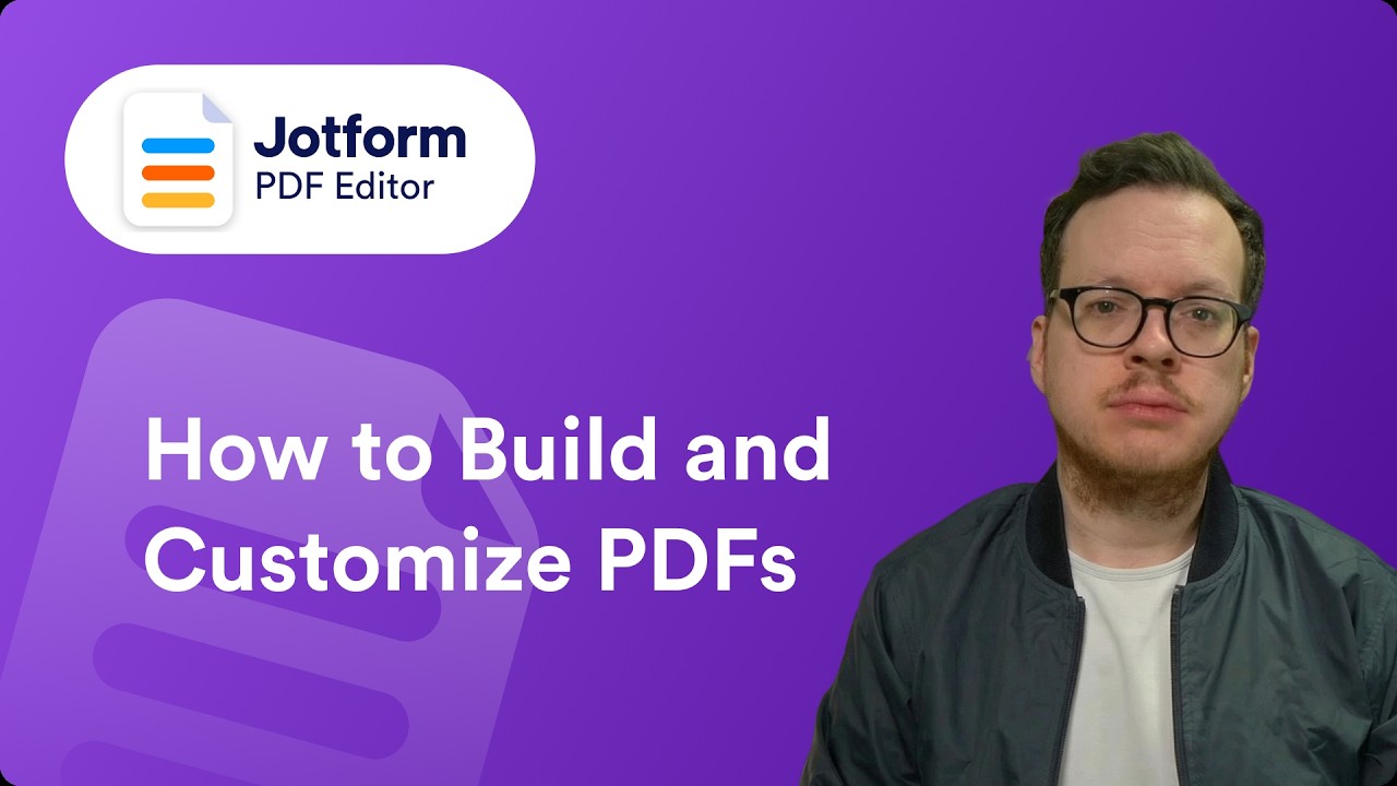 How to Build PDFs with Drag and Drop Feature of Jotform PDF Editor (2026)