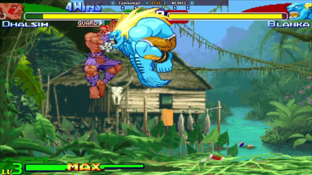 Street Fighter Alpha 3  Comboman (BR) Vs MC0011 (BR) || Play Date 28 Feb 26