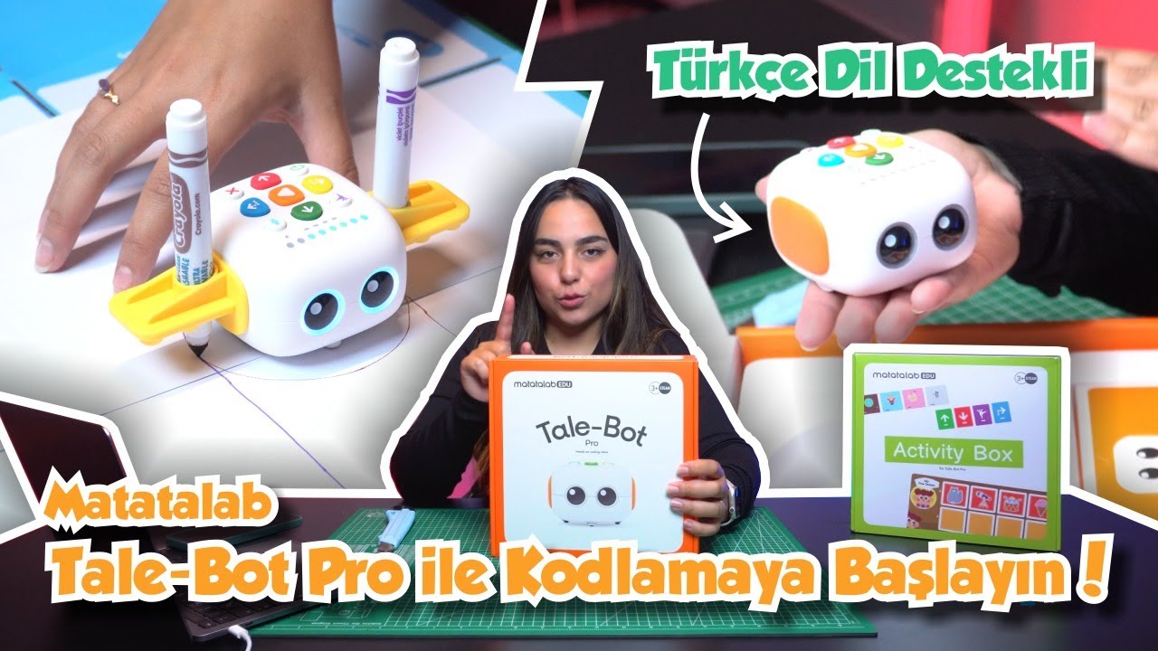 Matatalab Tale-Bot ile Kodlamaya Başlayın! #1 (Türkçe Dil Desteği ile Serüvene Ortak Olun)