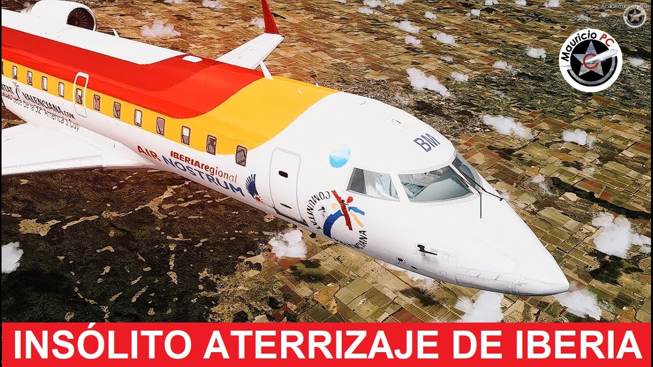 Insólito aterrizaje en Barcelona - Vuelo 8665 de Iberia Regional Air Nostrum