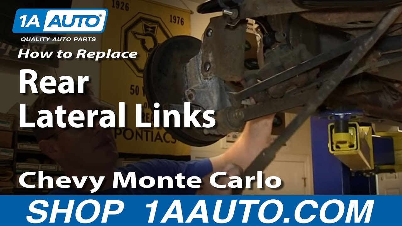 How to Replace Lateral Links 00-07 Chevy Monte Carlo