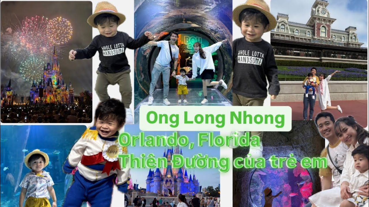 Thiên đường trẻ thơ! Trải nghiệm làm hoàng tử công chúa và gặp những nhân vật yêu thích | Florida US