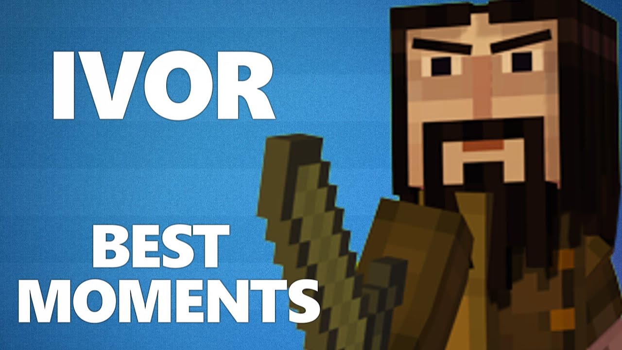 Paul Reubens IVOR BEST MOMENTS - Minecraft Story Mode