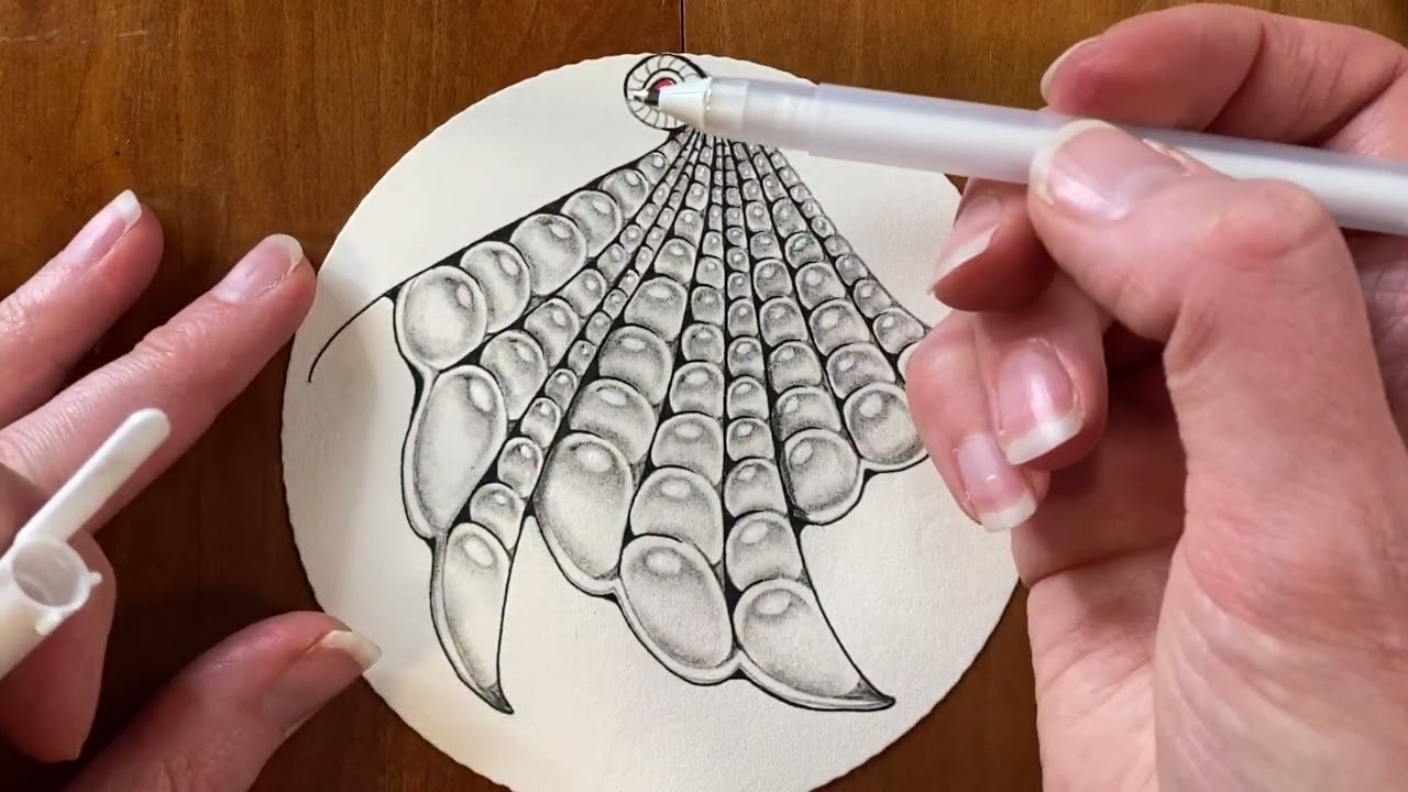 Zentangle Project Pack No. 20 - Day 08