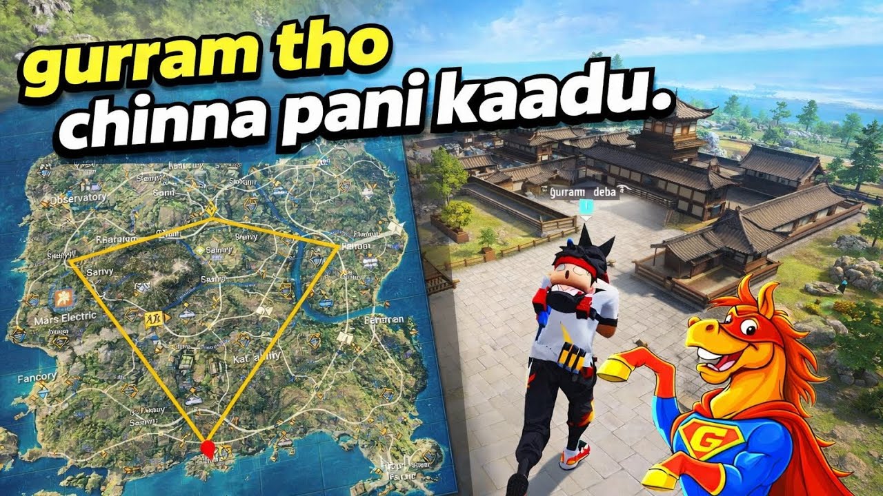 Gurram Mamul dhi kaadu watch till the end 😄#freefire #freefiremaxlonewolf #telugu 