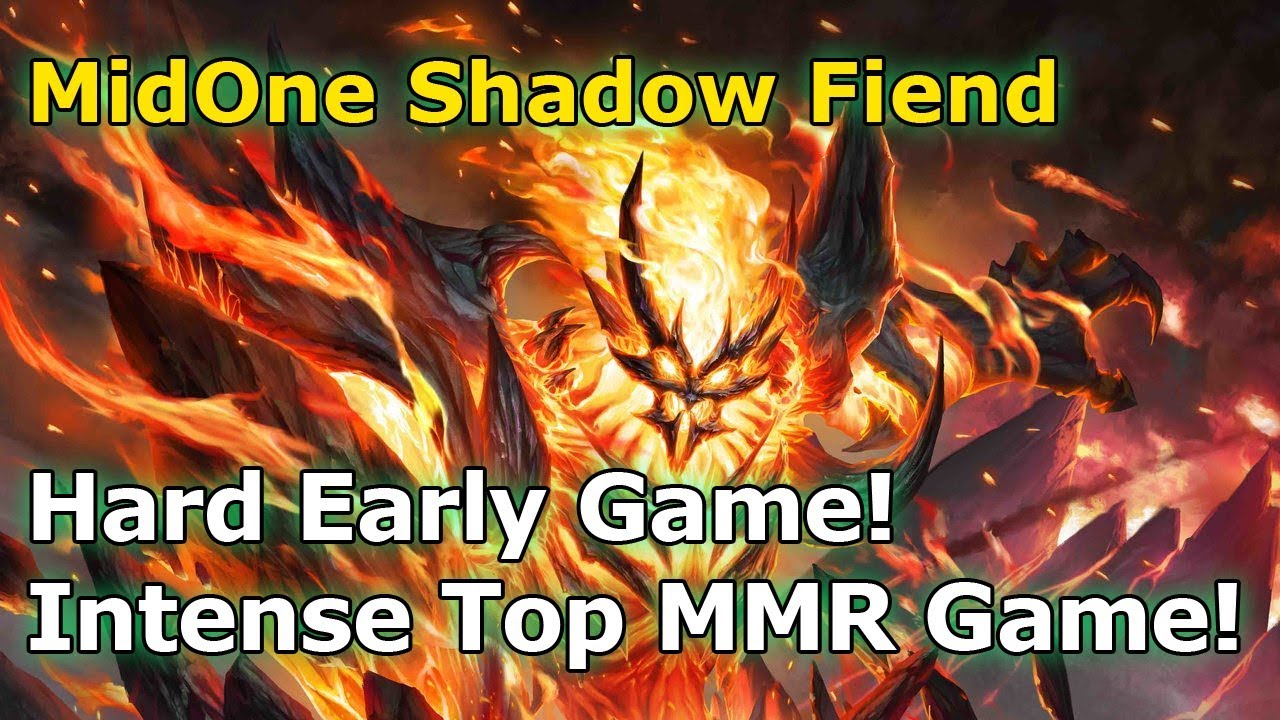 MidOne Shadow Fiend | Intense Top MMR Game! | OSFrog Dota 2 Highlights